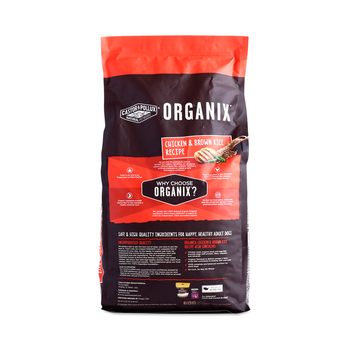 Organix Adult Dog Food by Castor & Pollux Thrive Market