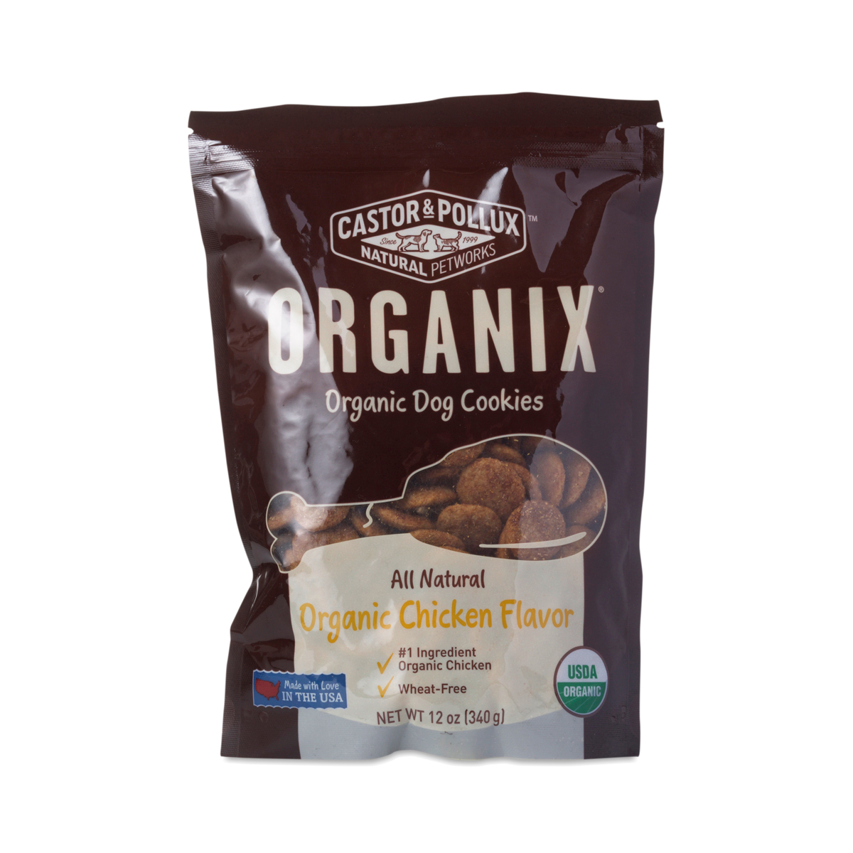 Organix Organic Dog Cookies, Chicken
