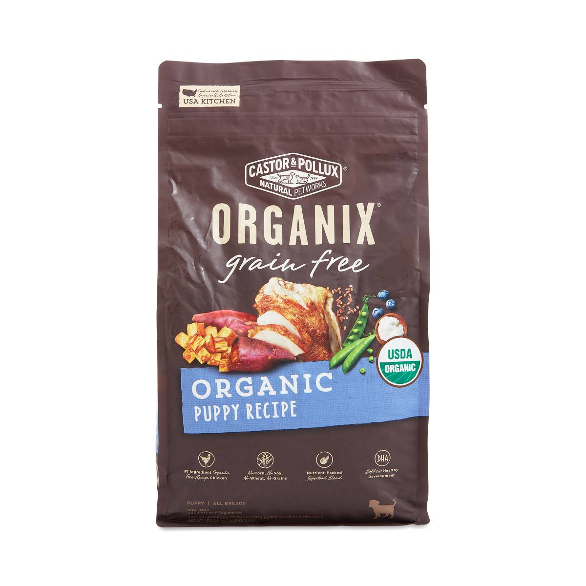Castor Pollux Dog Food Castor and Pollux Organix Grain Free Organic