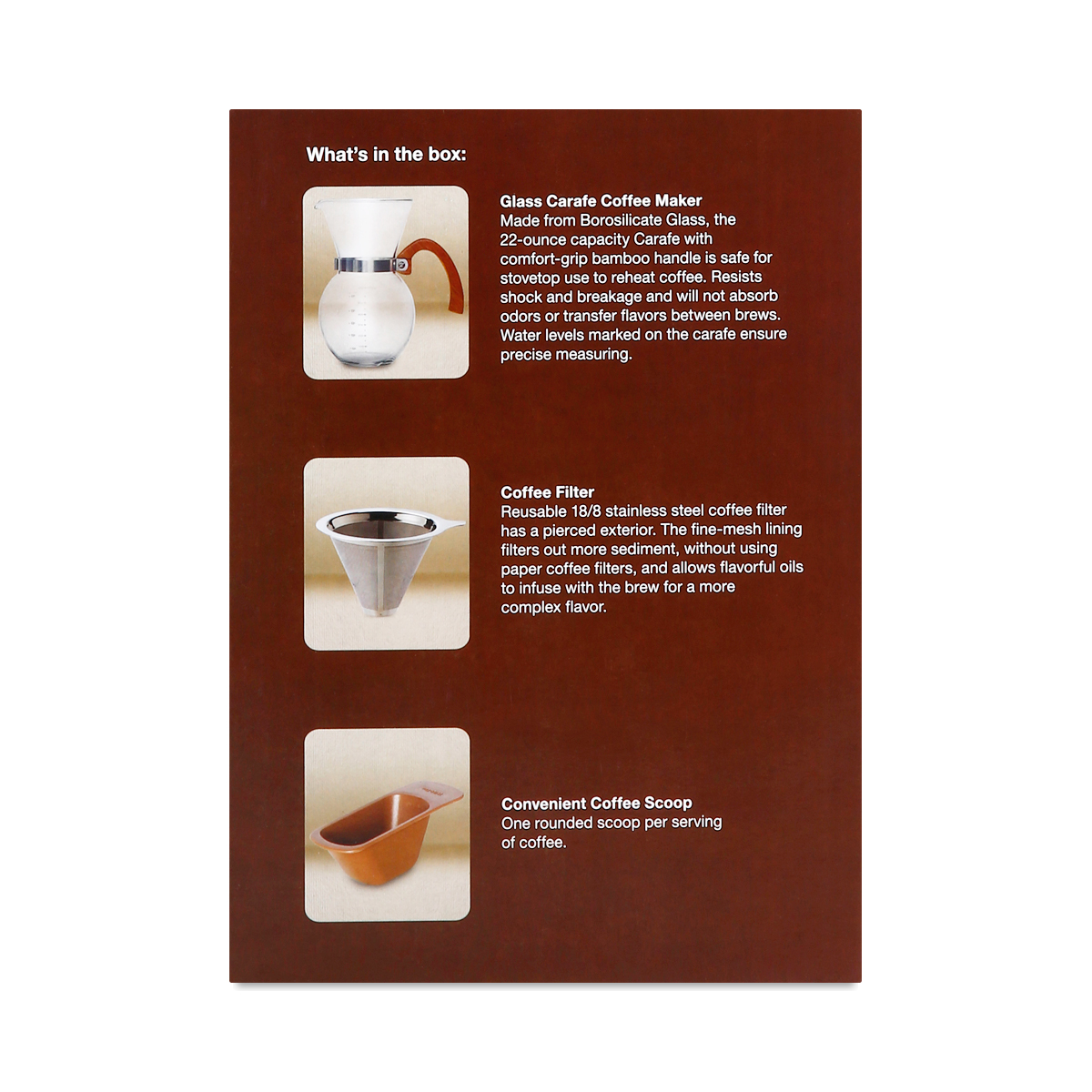 HIC Harold Import Co. Pour-Over Coffee Maker, 22 oz - Thrive Market