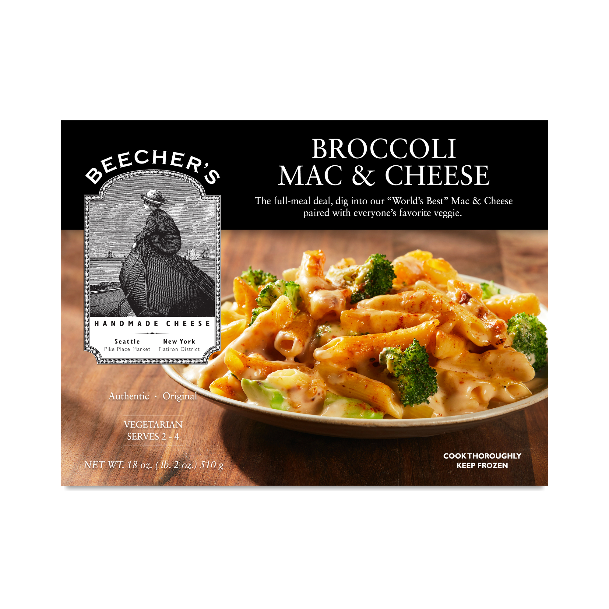 Beecher's Handmade Cheese Broccoli Mac & Cheese 18 oz box