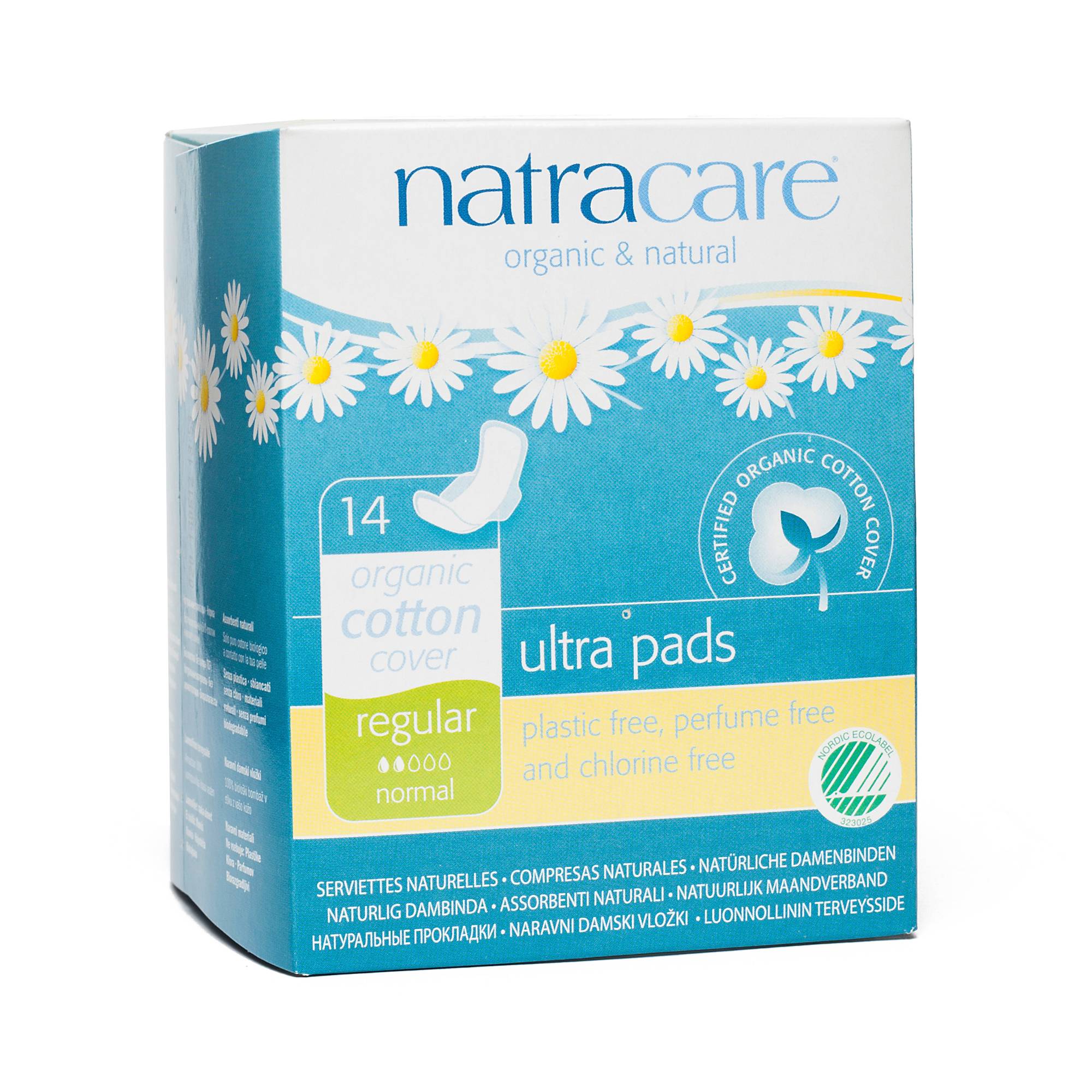 Regular Ultra Pads w/ Wings by Natracare Thrive Market