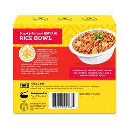 Rice Bowl, Smoky Paneer Biryani