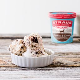 Organic Ice Cream Pint, Cookies & Cream