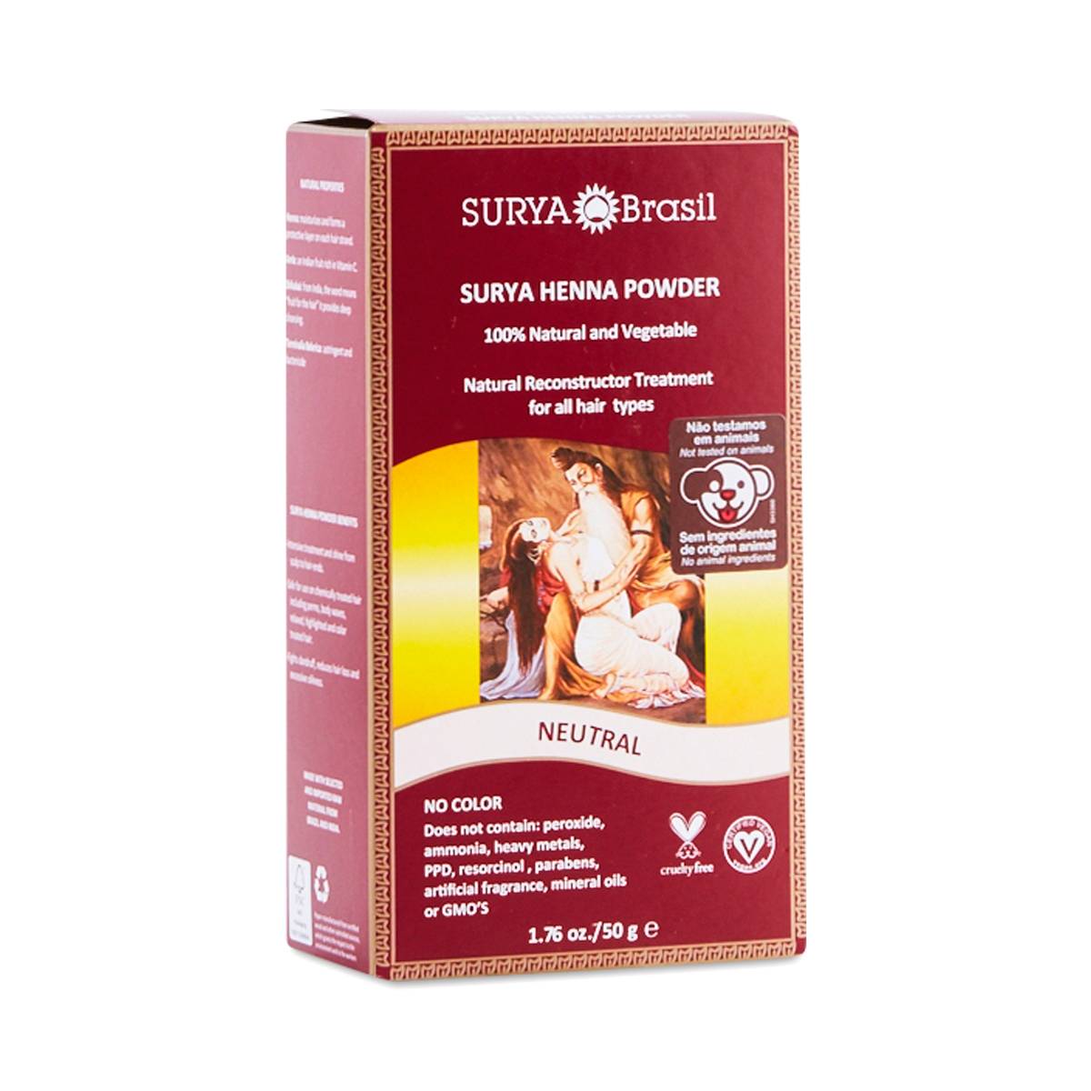 Neutral Henna Hair Coloring Powder Thrive Market