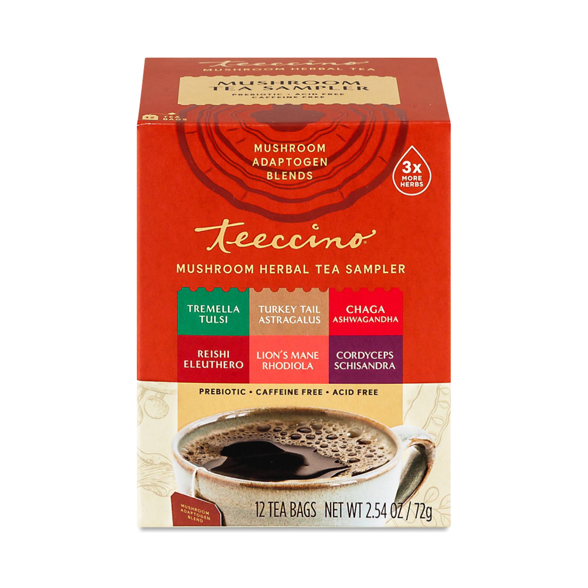 Mushroom Herbal Tea Sampler