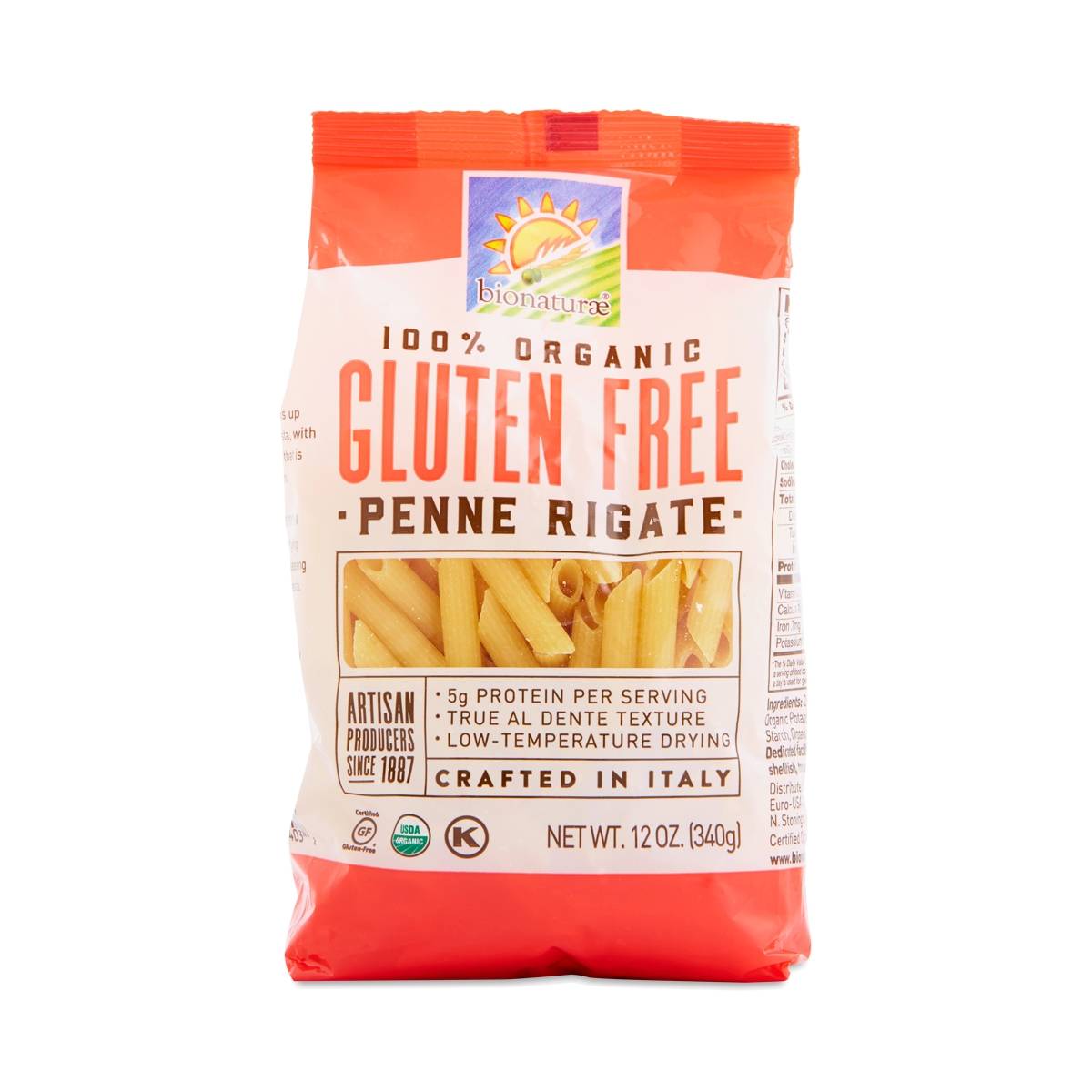 Organic & GlutenFree Penne Rigate Pasta Thrive Market