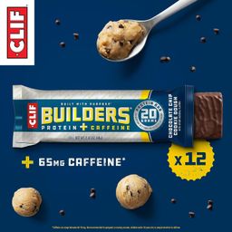 Builders Protein & Caffeine Bars, Chocolate Chip Cookie Dough