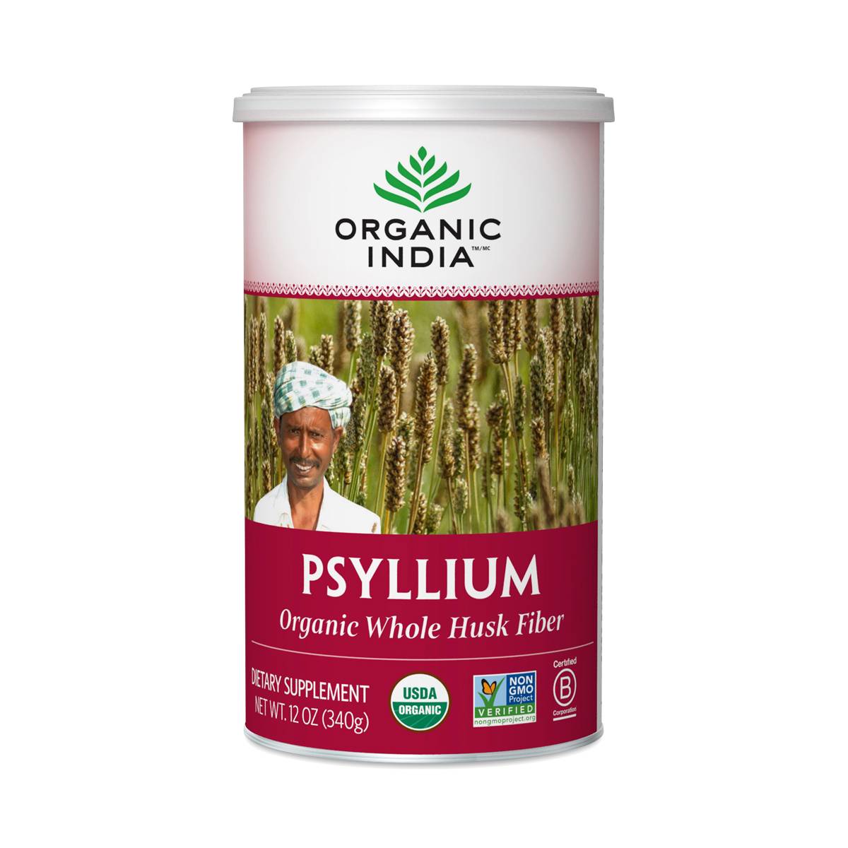 Organic Whole Husk Psyllium