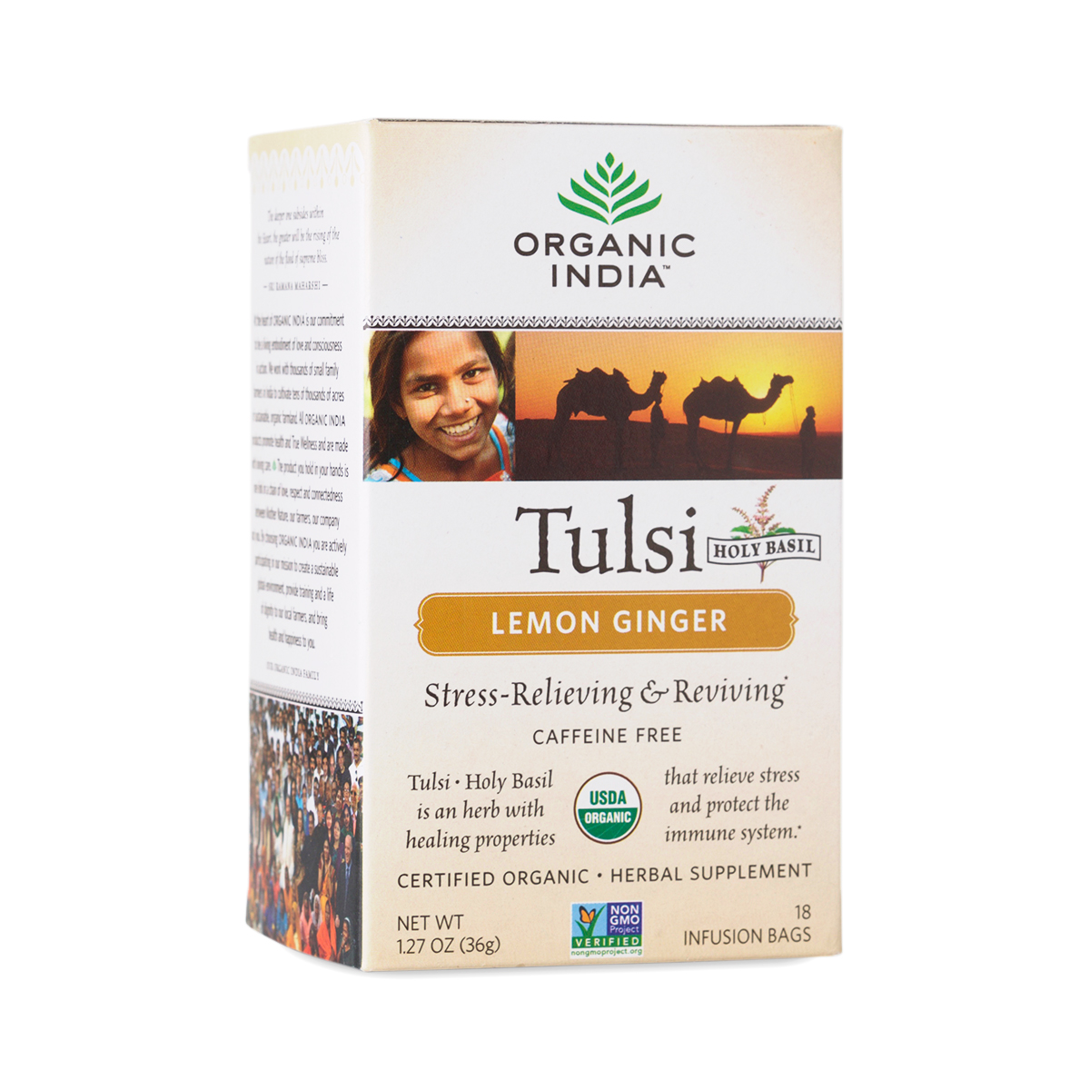 Tulsi Lemon Ginger Tea