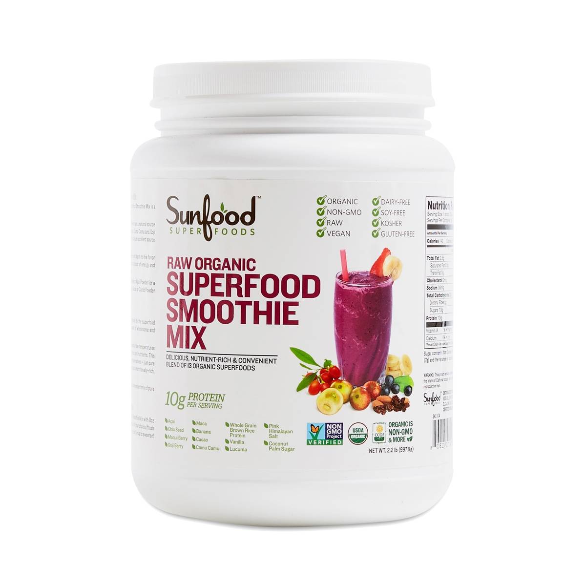 Superfood Smoothie Mix by Sunfood Thrive Market