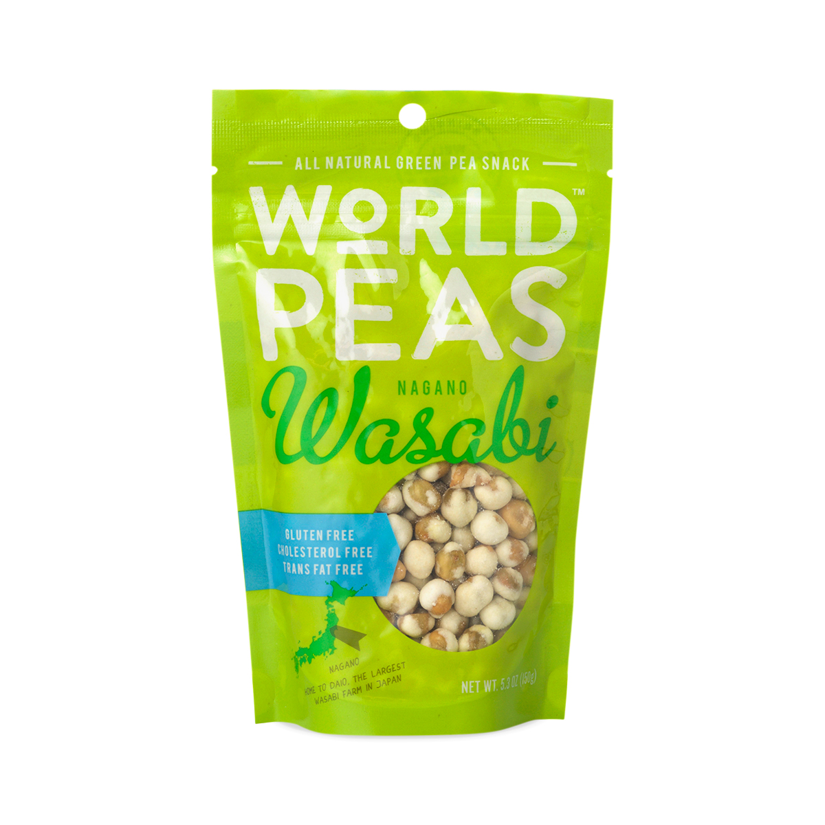 Nagano Wasabi Green Pea Snack