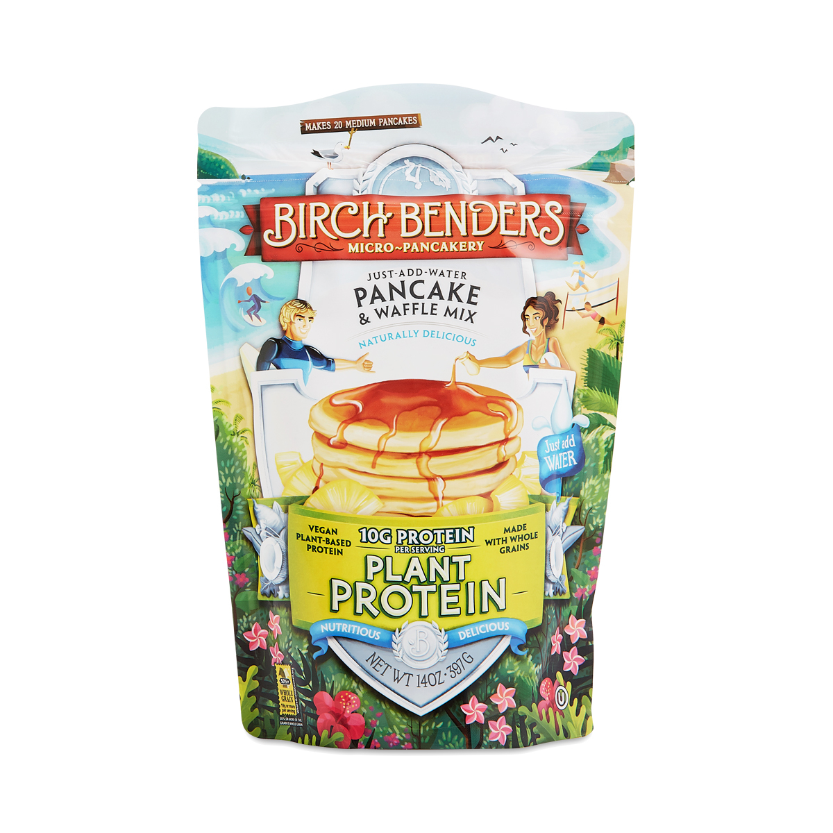 Birch Benders Plant Protein Pancake & Waffle Mix Thrive Market