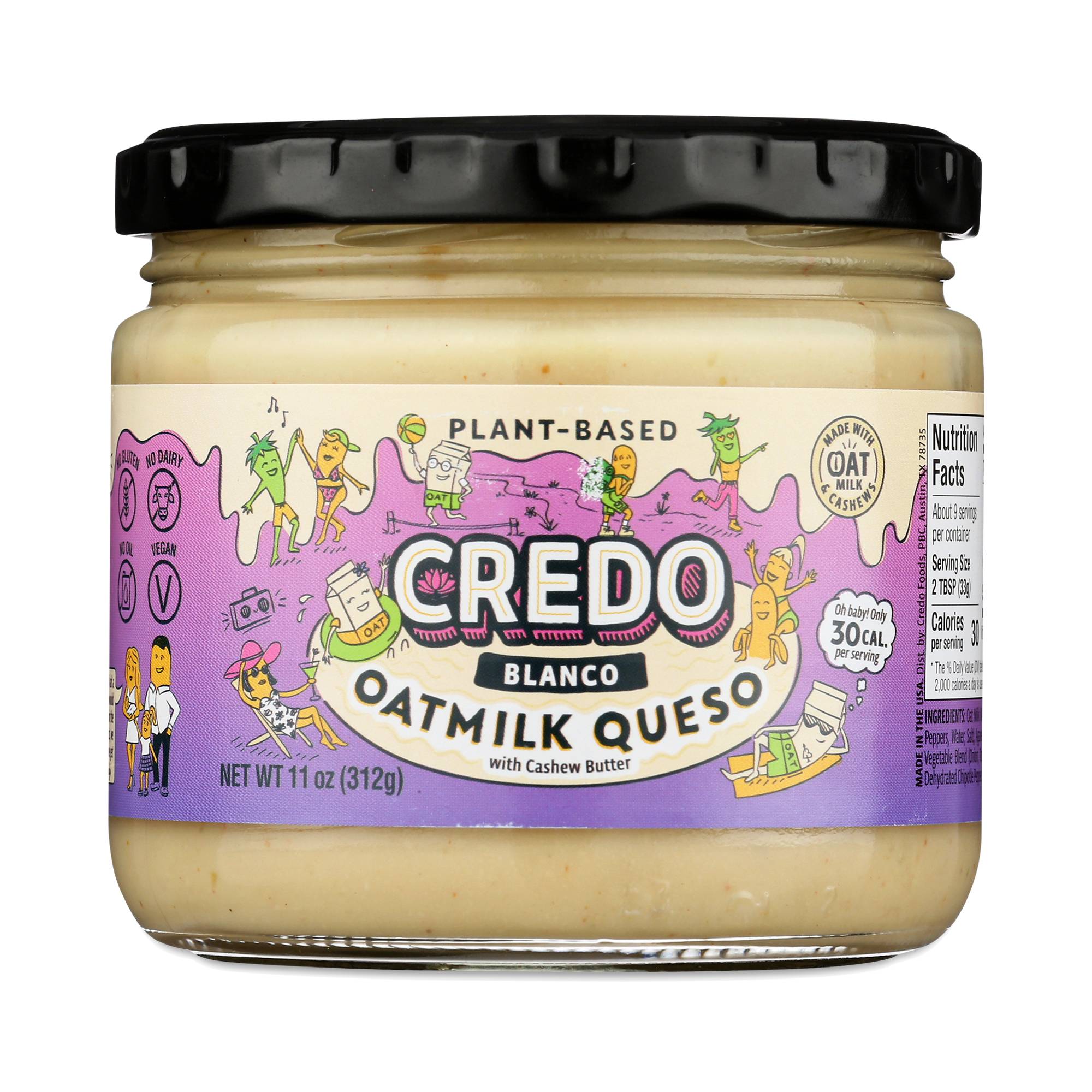 Oatmilk Queso, Blanco