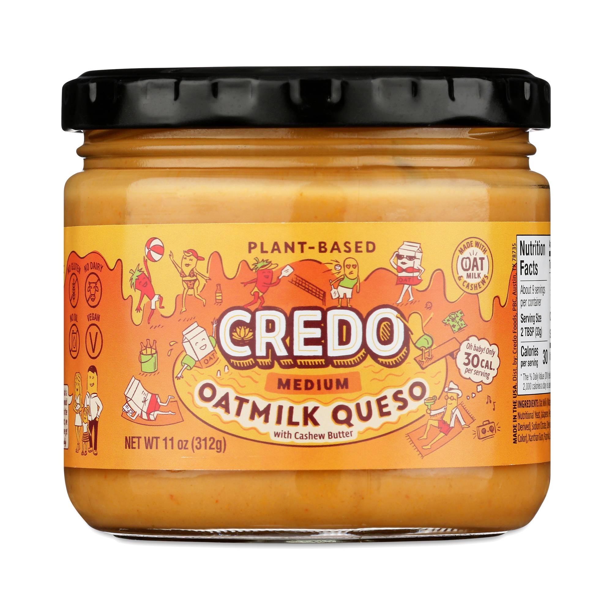 Oatmilk Queso, Medium
