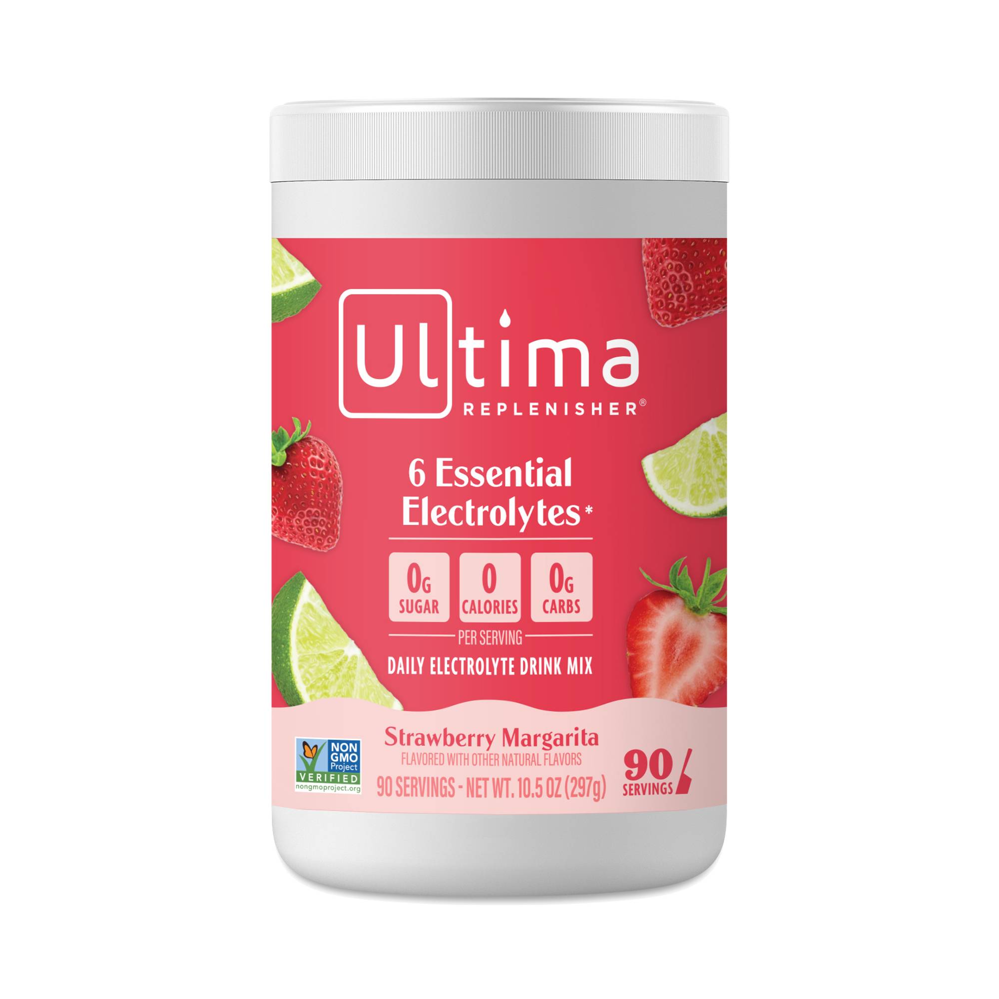 Replenisher Electrolyte Powder, Strawberry Margarita