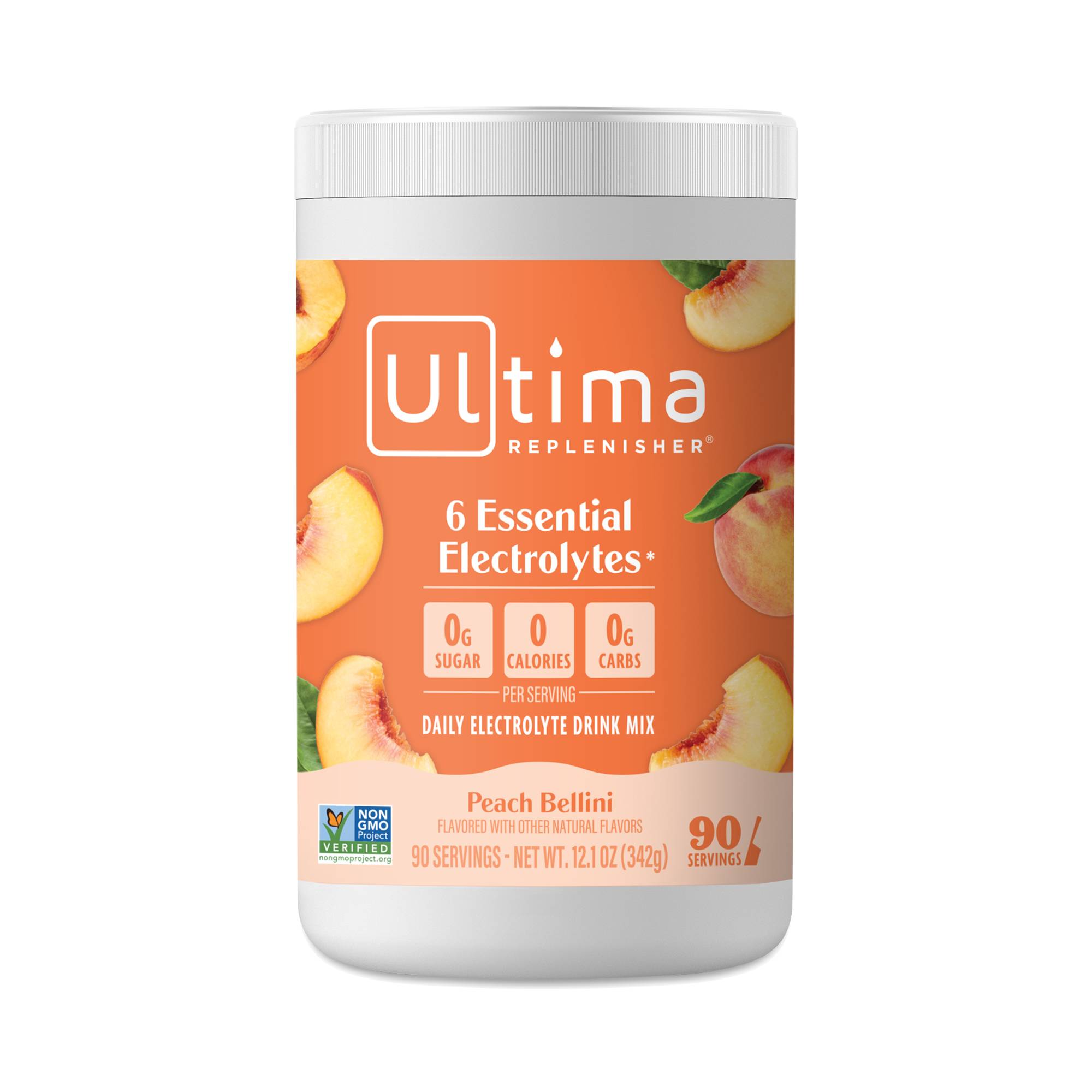 Replenisher Electrolyte Powder, Peach Bellini