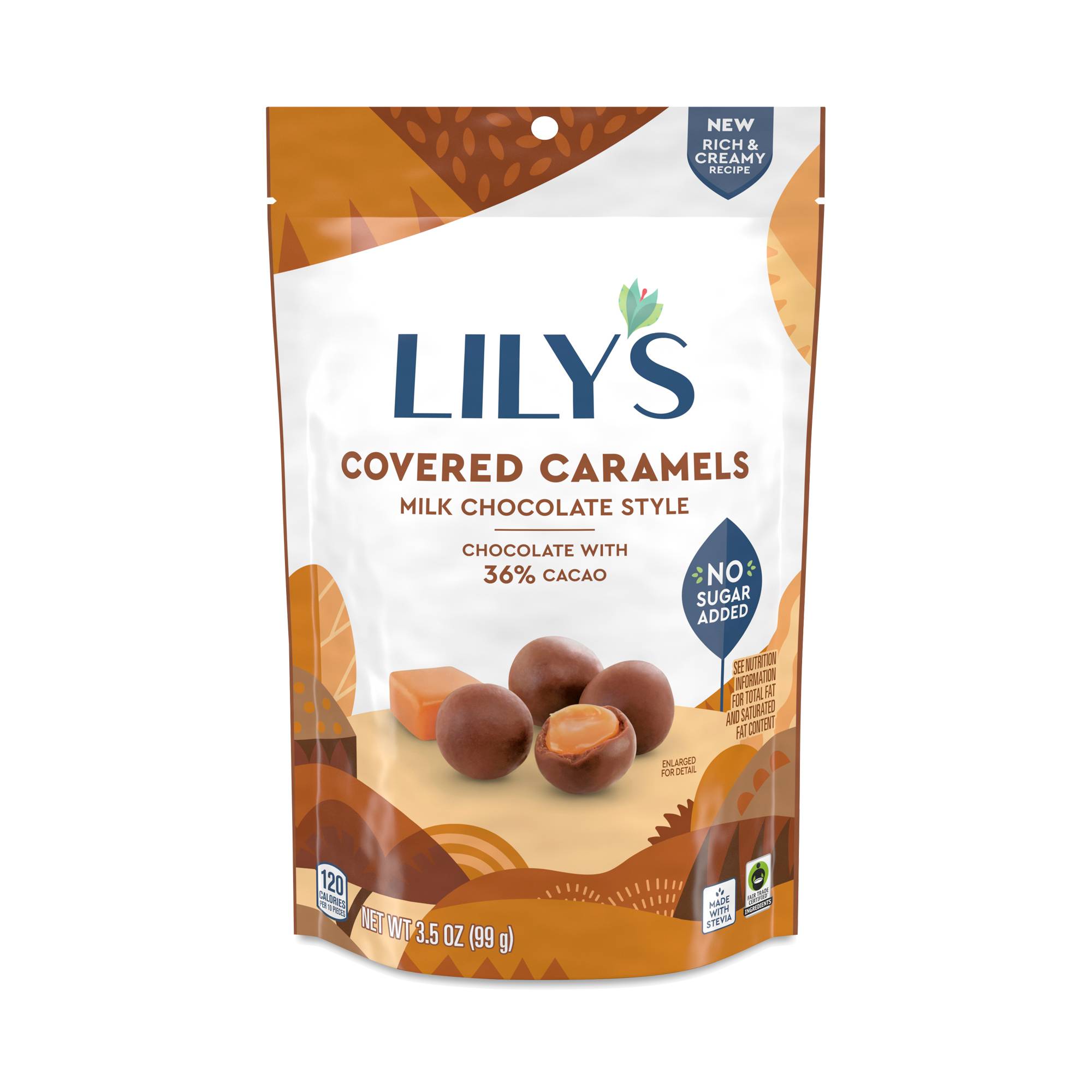 Milk Chocolate Style Caramels