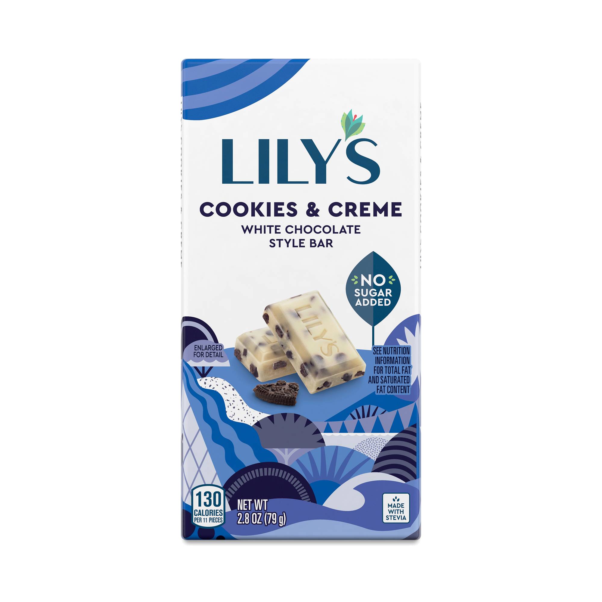 Cookies & Crème White Chocolate Style Bar