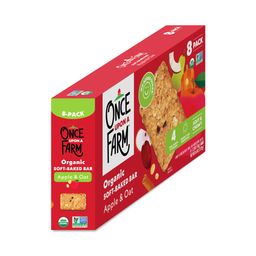 Organic Soft-Baked Bar, Apple & Oat, Value Size