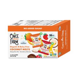 Organic & Dairy-Free Coconut Melts, Variety Pack
