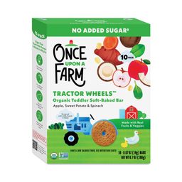 Soft-Baked Tractor Wheels, Apple, Sweet Potato & Spinach