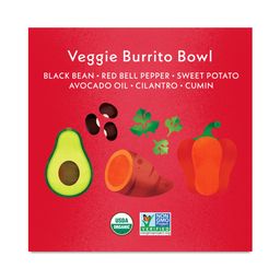 Organic Plant-Rich Meals, Veggie Burrito Bowl
