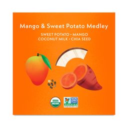 Organic Plant-Rich Meals, Mango & Sweet Potato Medley