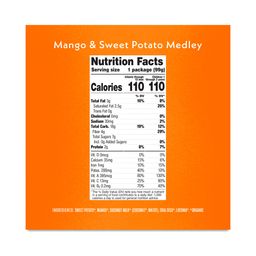 Organic Plant-Rich Meals, Mango & Sweet Potato Medley