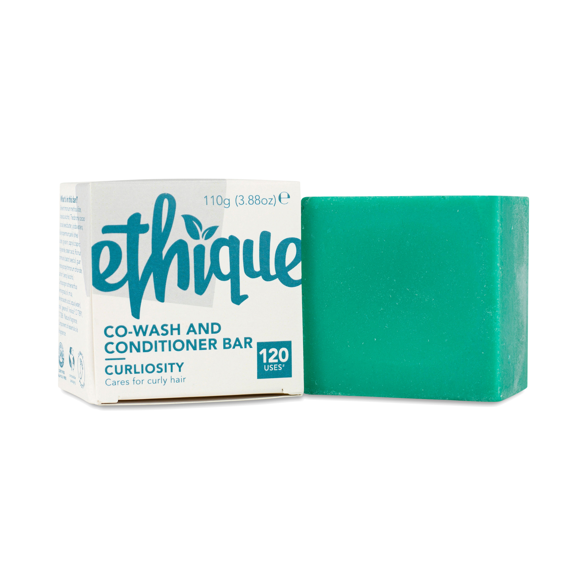 Ethique Cowash & Conditioner Bar for Curly Hair, Curliosity Thrive