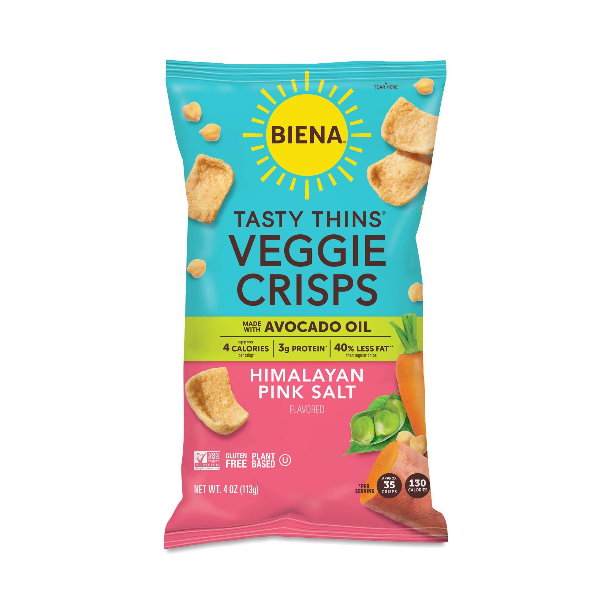 Veggie Crisps, Himalayan Pink Salt