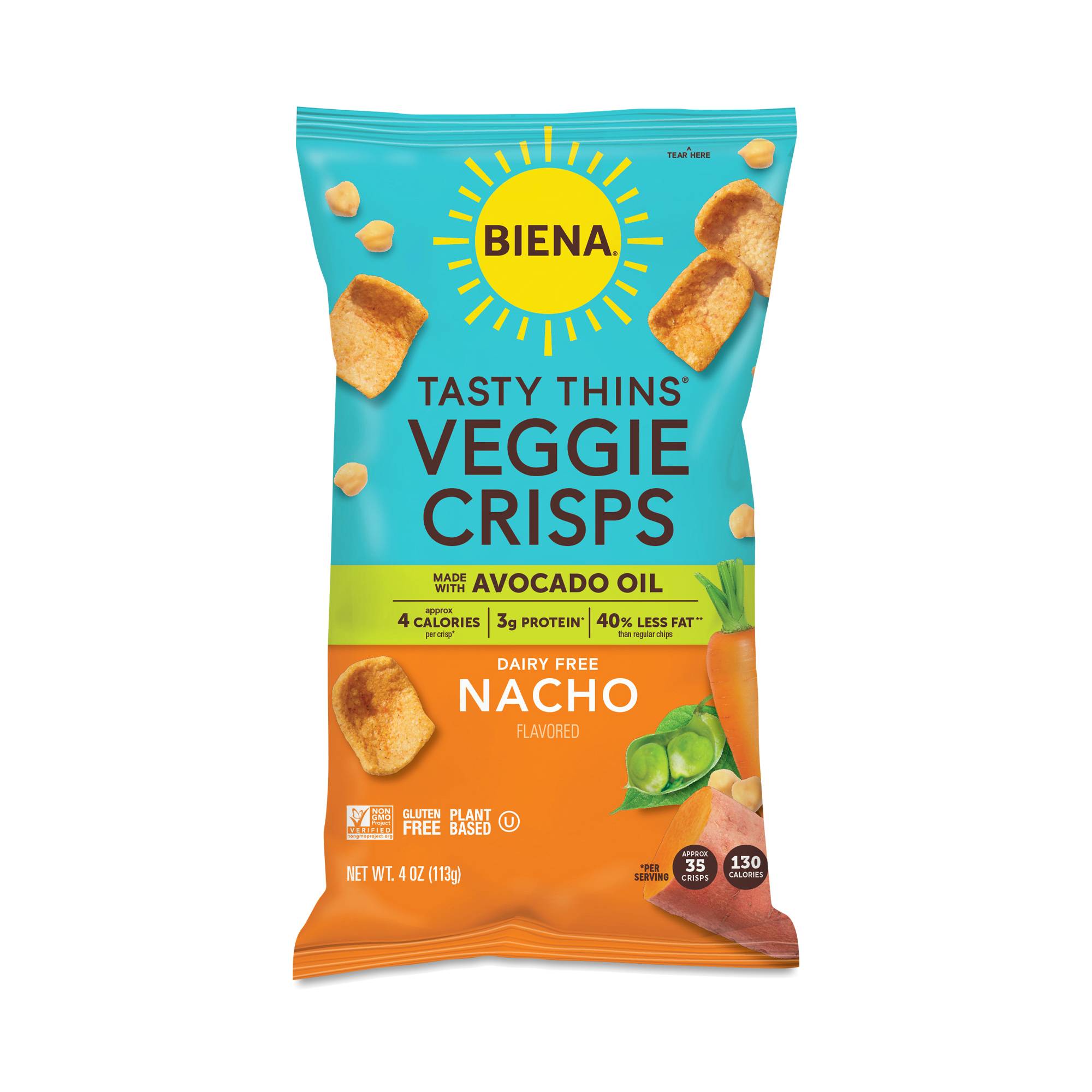 Veggie Crisps, Dairy Free Nacho