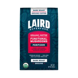 Functional Mushroom Ground Coffee, Dark Roast, Value Size