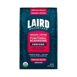 Functional Mushroom Ground Coffee, Medium Roast, Value Size