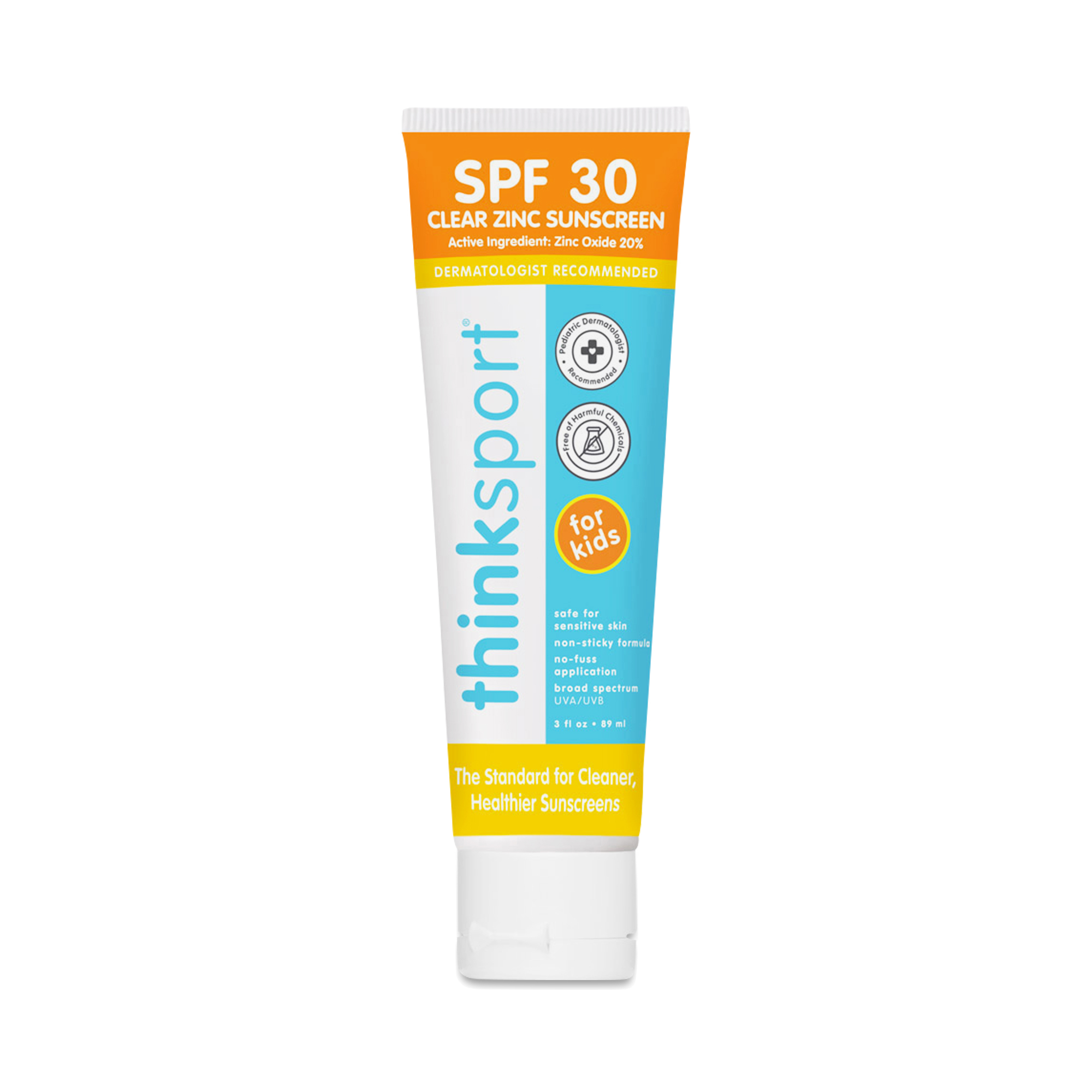 THINK ThinkSport Kids SPF 30 Clear Zinc Sunscreen Thrive Market