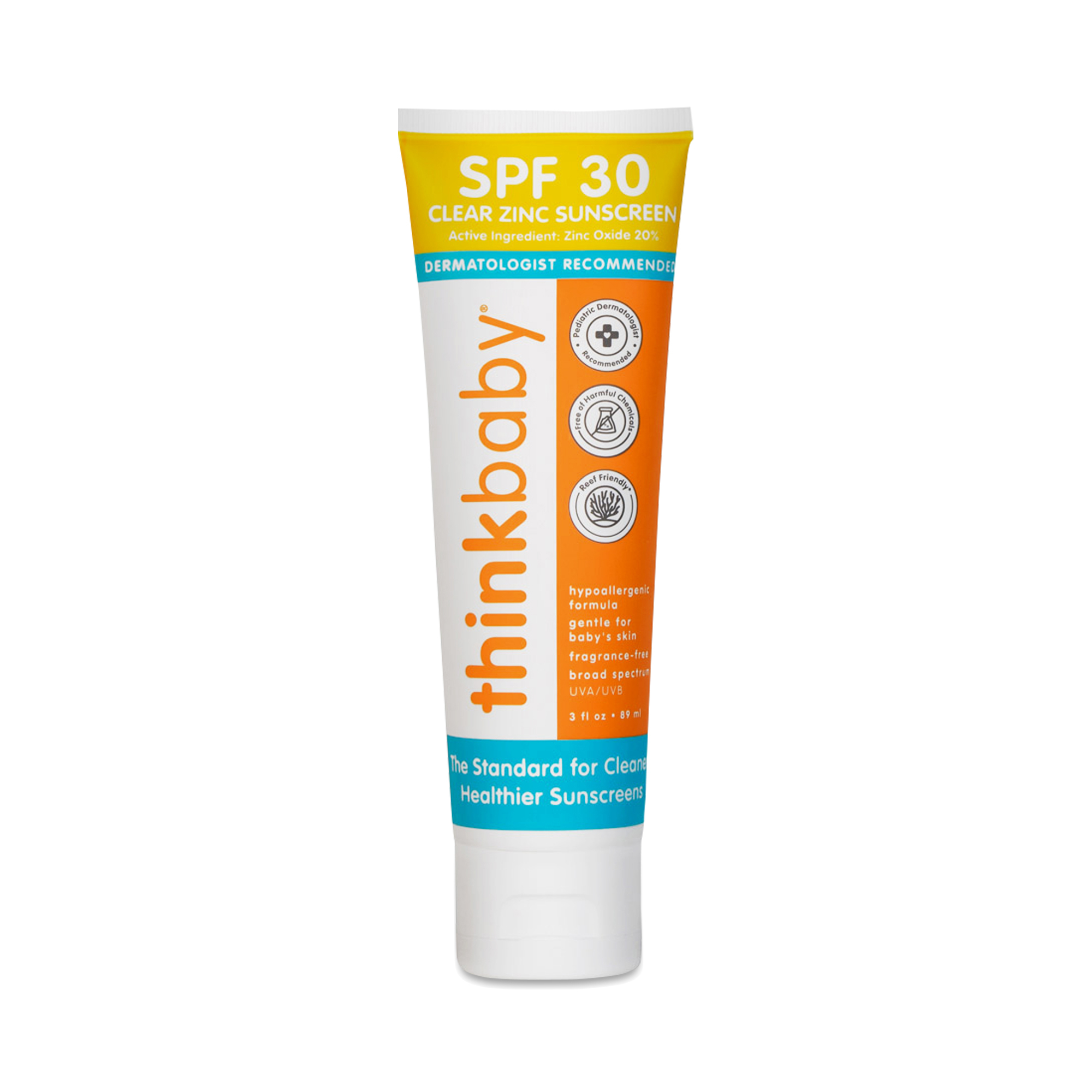 THINK Thinkbaby SPF 30 Clear Zinc Sunscreen Thrive Market