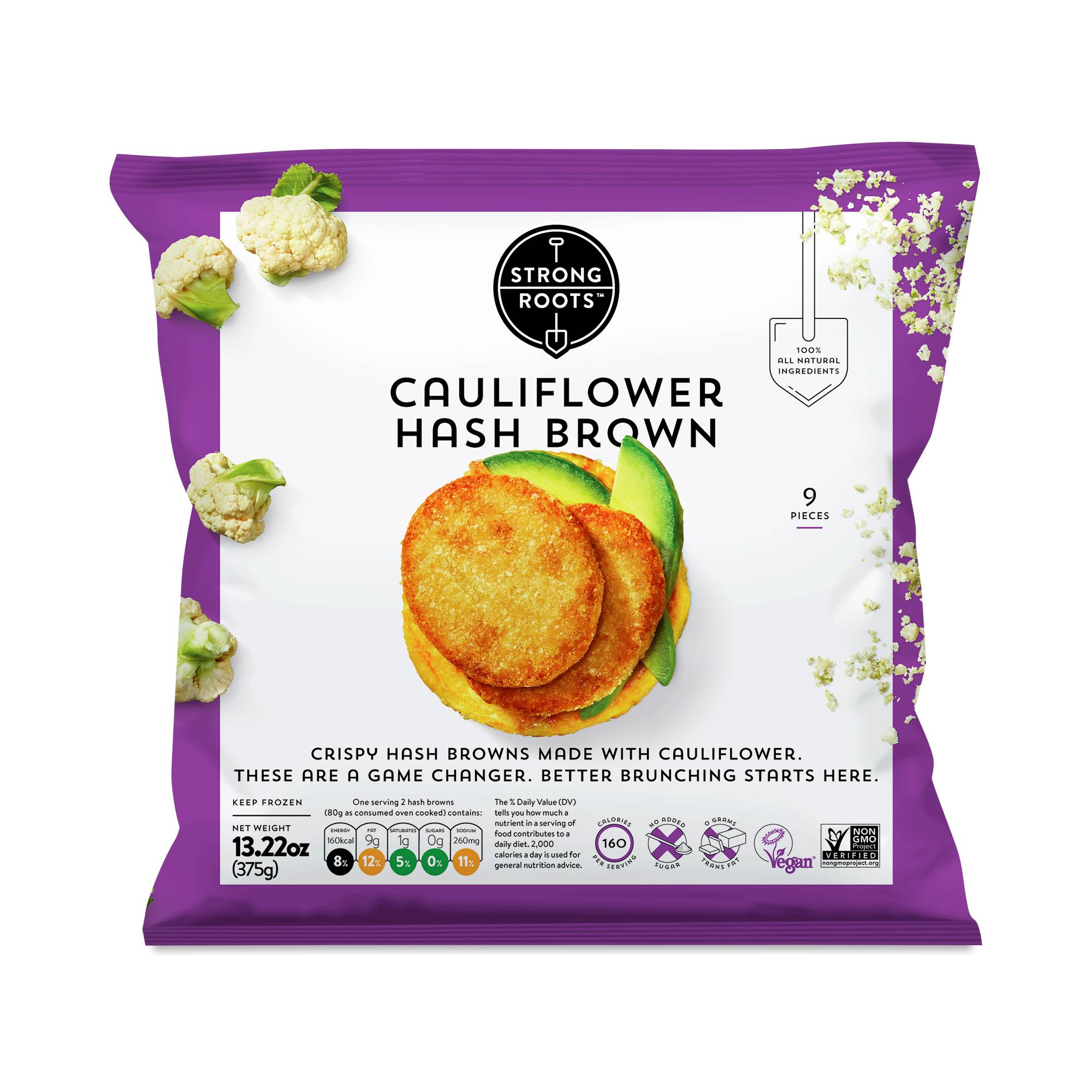 Cauliflower Hash Browns