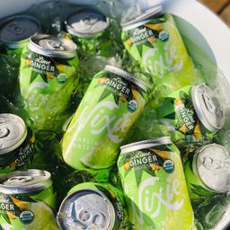 Sparkling Water, Lime Ginger