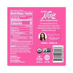 Organic Zero Sugar Soda, Cherry Cola