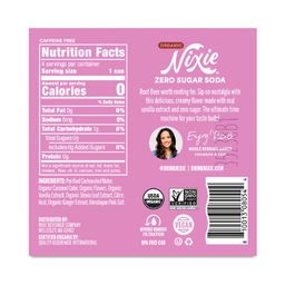 Organic Zero Sugar Soda, Root Beer