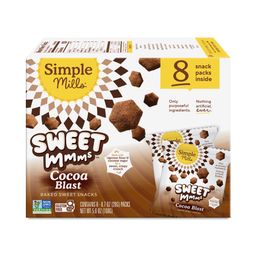 Sweet Mmms Baked Sweet Snacks, Cocoa Blast, Snack Packs