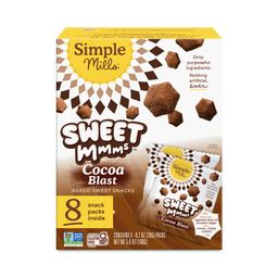 Sweet Mmms Baked Sweet Snacks, Cocoa Blast, Snack Packs
