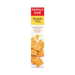 Farmhouse Cheddar Almond Flour Crackers, Family Size