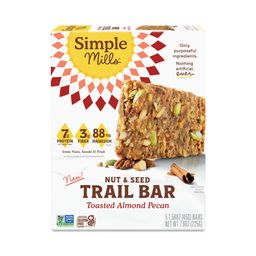 Nut & Seed Trail Bar, Toasted Almond Pecan