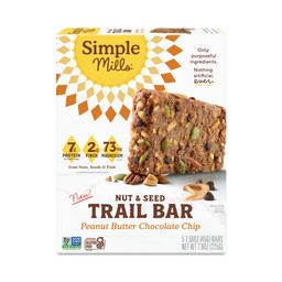 Nut & Seed Trail Bar, Peanut Butter Chocolate Chip