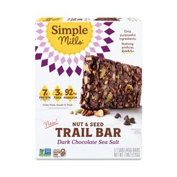Nut & Seed Trail Bar, Dark Chocolate Sea Salt