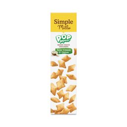 Sour Cream & Onion Pop Mmms Baked Snack Crackers