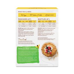 Oat Flour Pankcake & Waffle Mix, Original