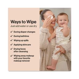 Organic Cotton Dry Wipes