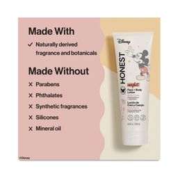 Disney Comfort Face + Body Lotion, Sweet Cream